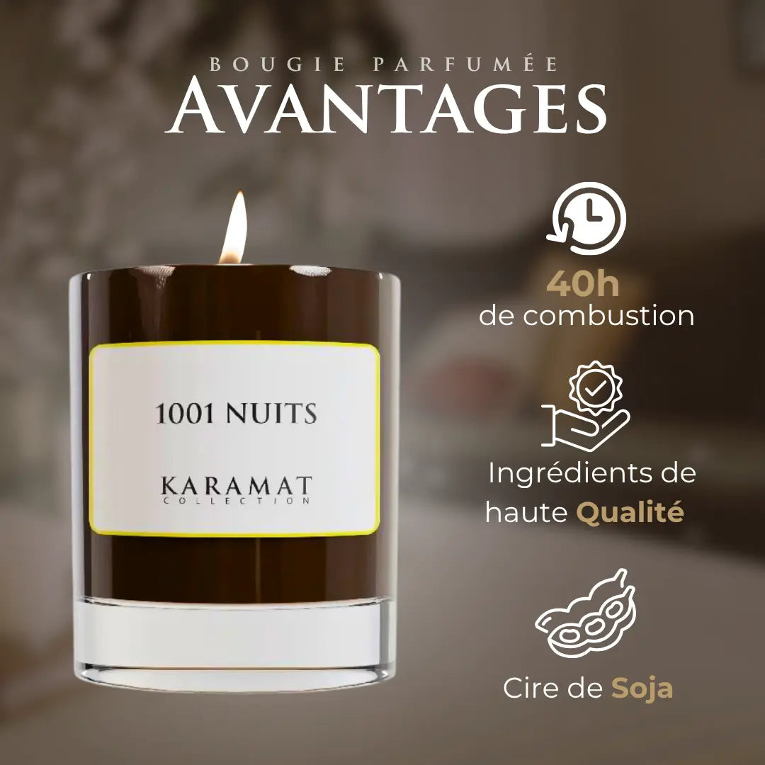 bougie parfumée 1001 Nuits – Mystères de l’Orient