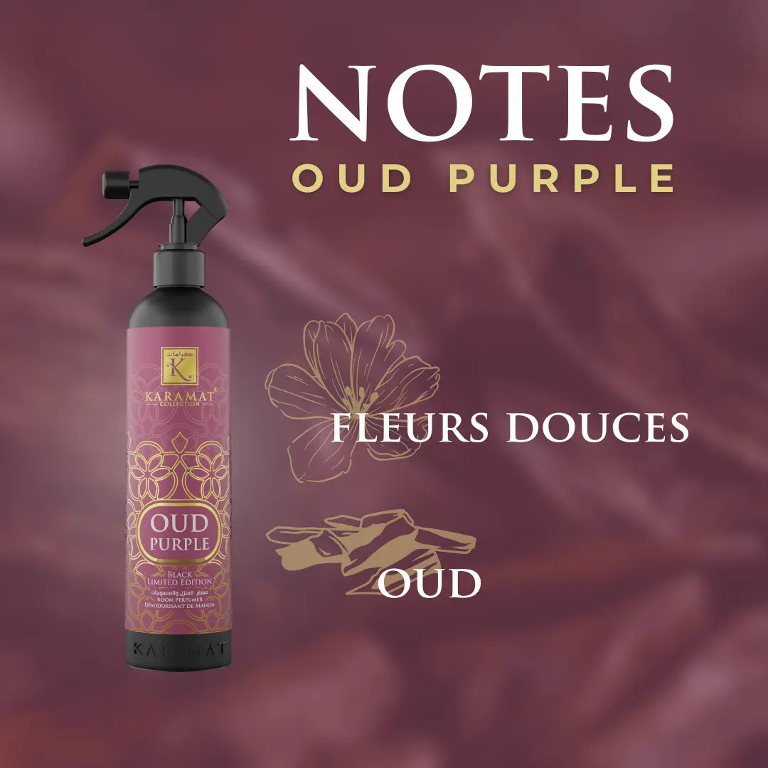 Oud Purple – Parfum Pourpre d’Oud Spray 500ml