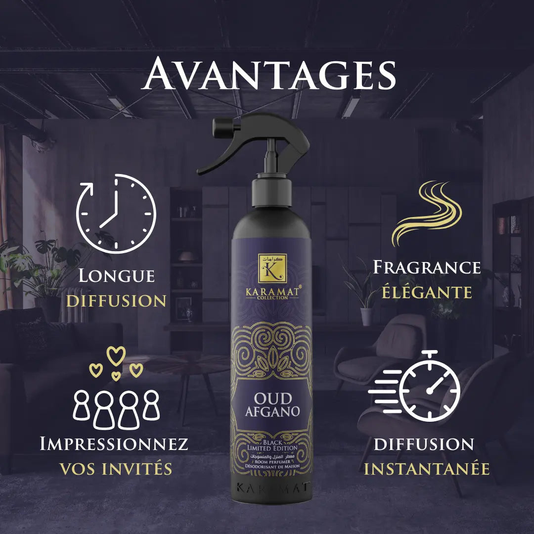 Oud Afgano – Spray d’Oud Afghan Précieux 500ml