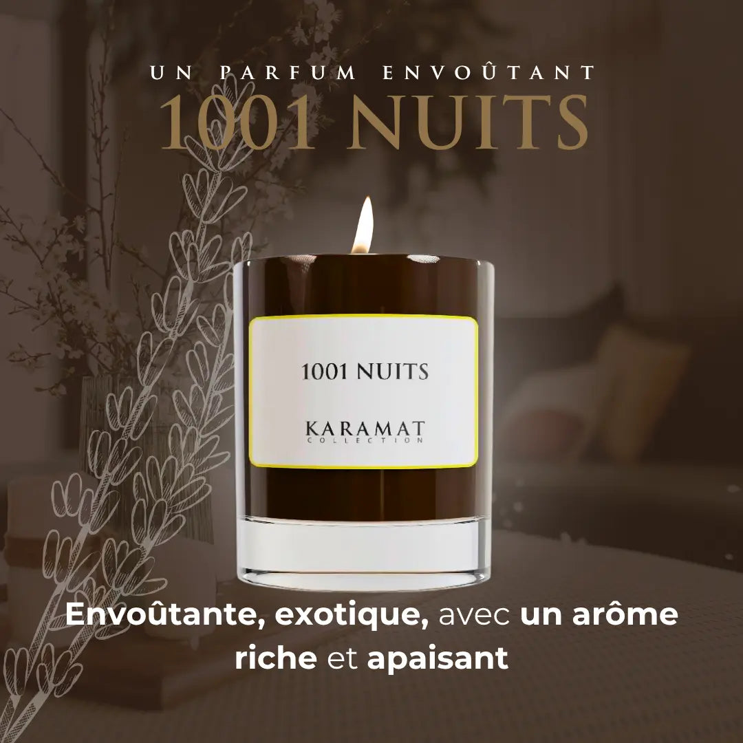 bougie parfumée 1001 Nuits – Mystères de l’Orient