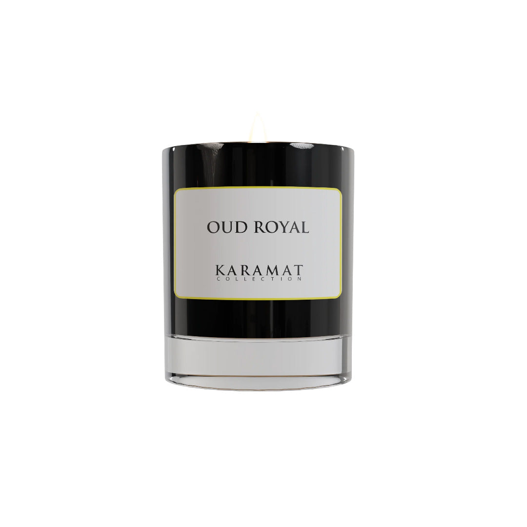 bougie parfumée Oud Royal – Majesté Orientale