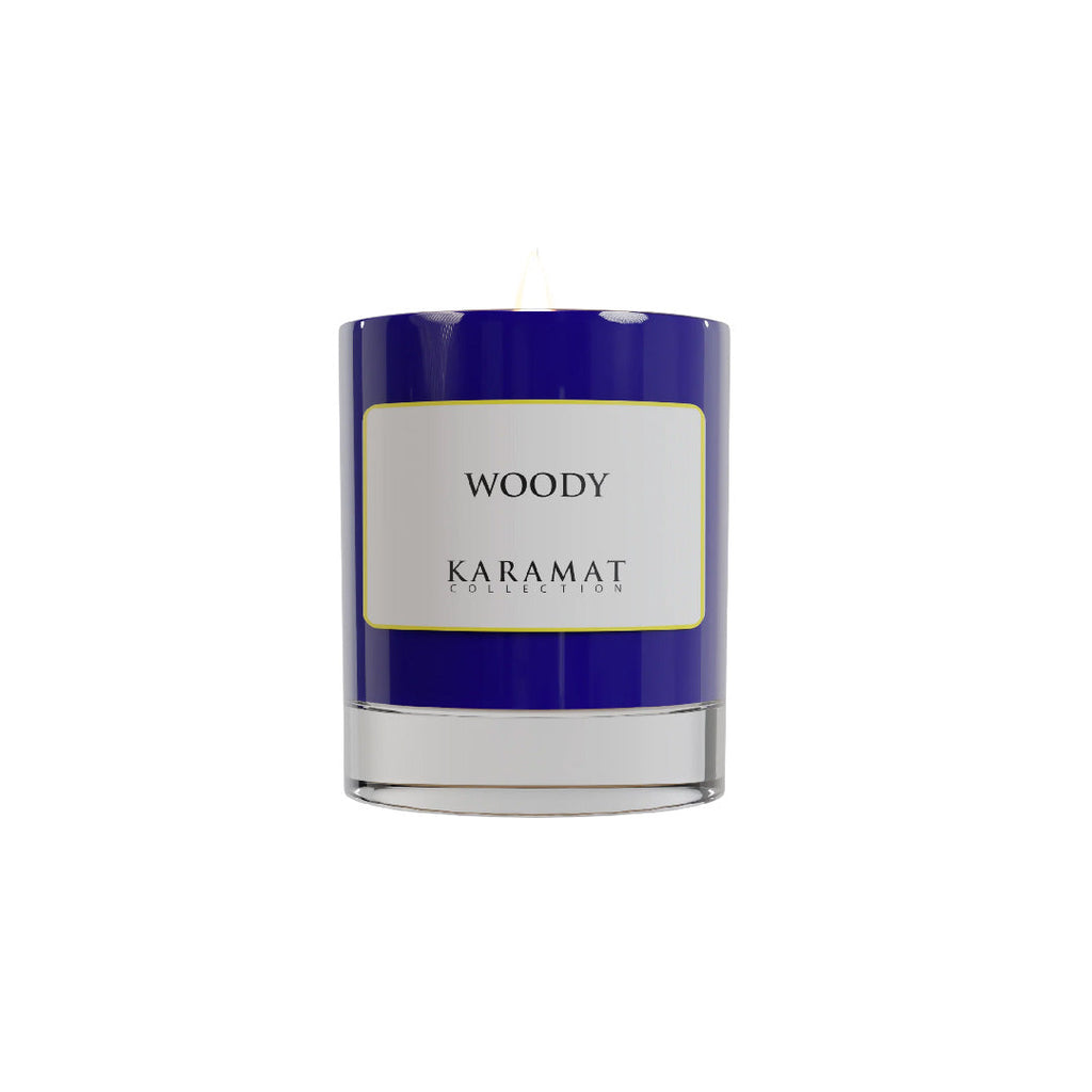 bougie parfumée Woody – Essence de Forêt