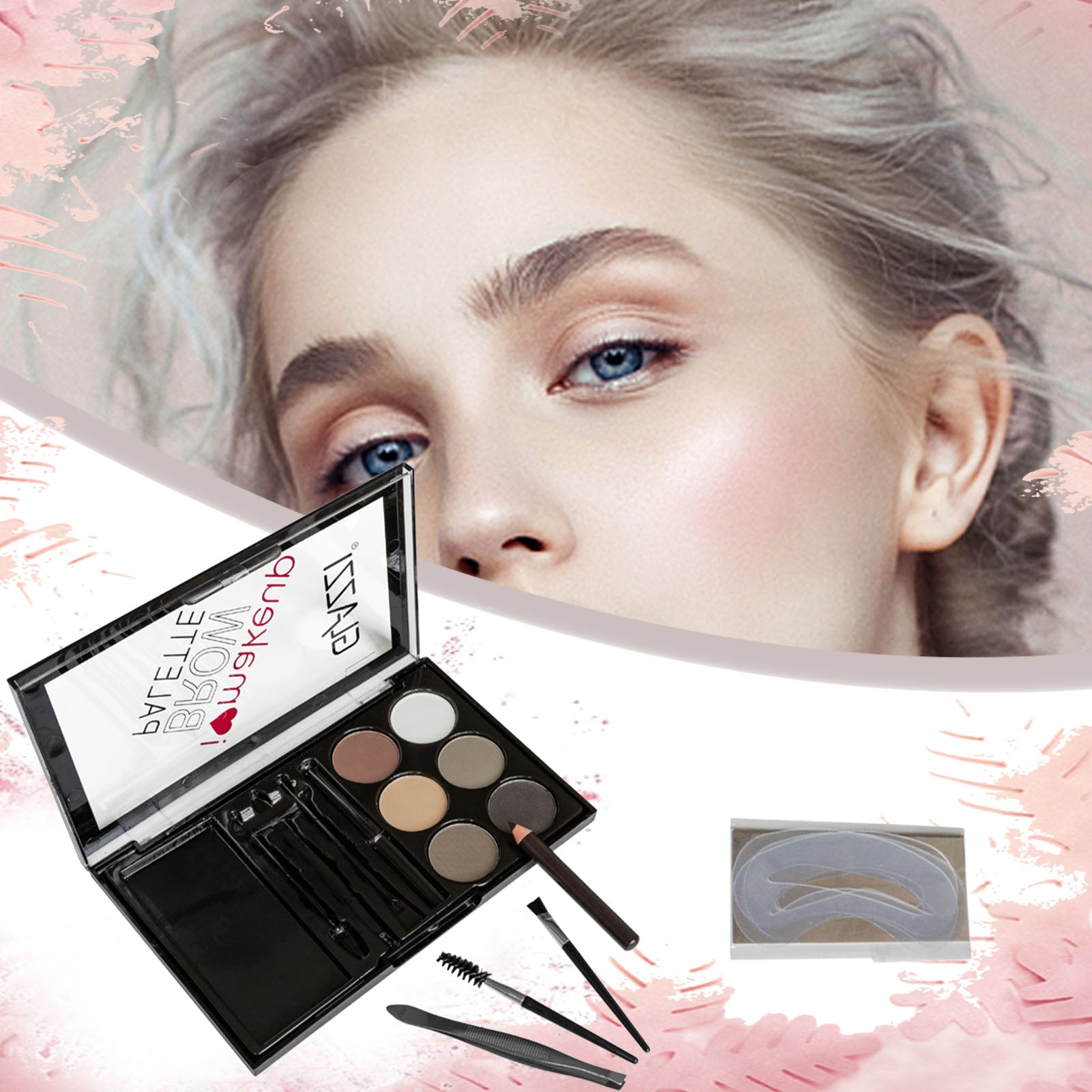 GLAZZI Eyebrow Powder Palette