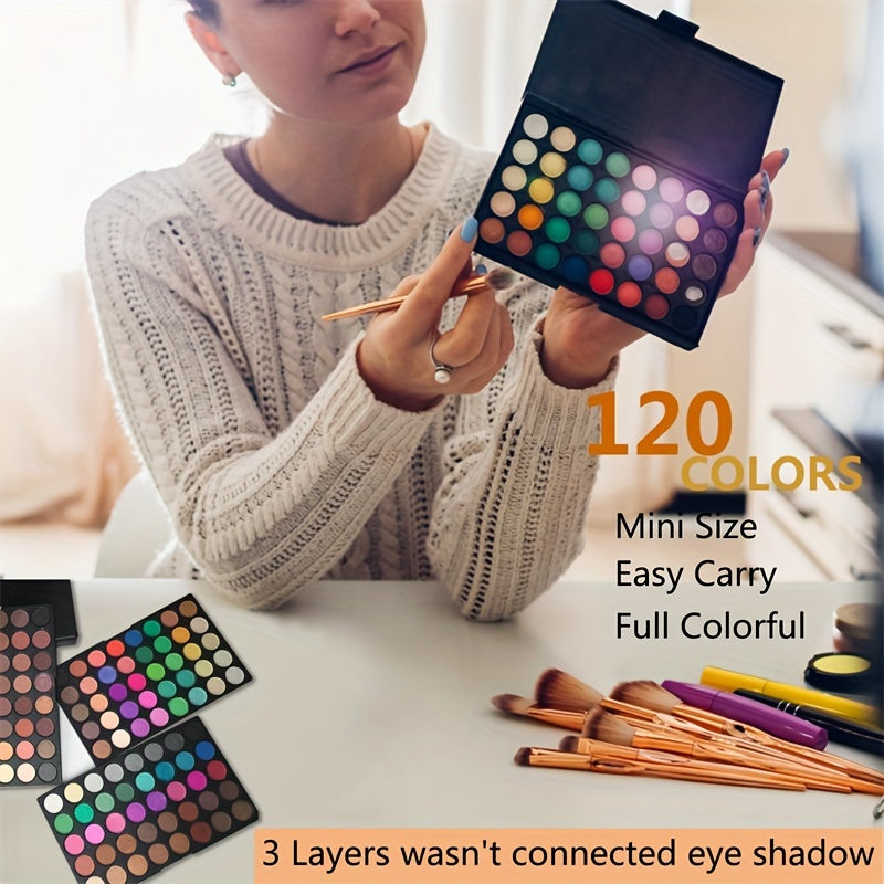 Three-layer Eyeshadow Palette