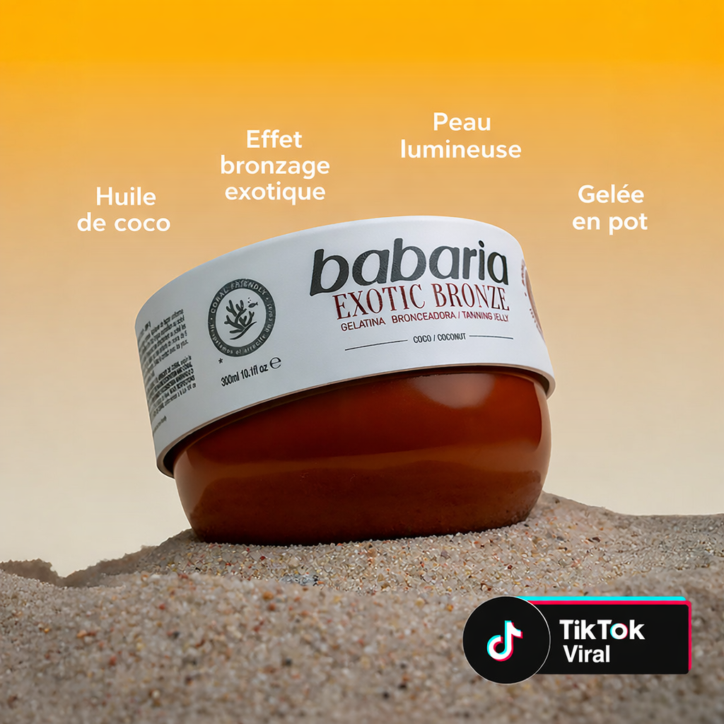 Babaria - Gel Activateur de Bronzage SPF 0 – Exotic Bronze Coco