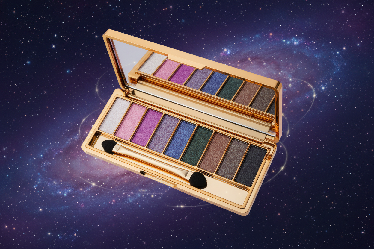 Palette Glitter Dorée Galaxie