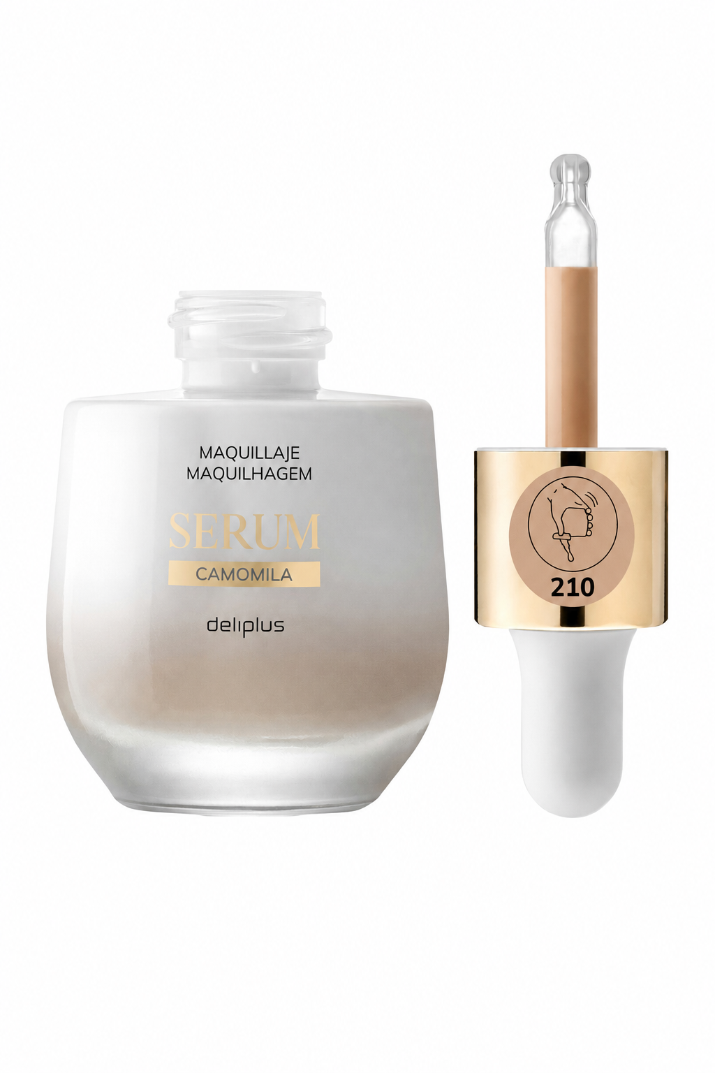 Deliplus - Sérum Teinté Camomille – Effet Naturel Lumineux